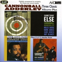 AVID Cannonball Adderley - 3 Classic Lps-Somethin Else / Sharpshooters / Them Photo