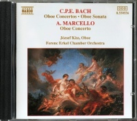 Naxos Jozsef Kiss - Bach Cpe/Marcello: Ob Ctos Photo