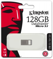 Kingston Technology - DataTraveler Micro USB 3.1 type-A 128GB Flash Drive Photo