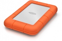 LaCie Rugged Mini series 2TB USB 3.0 External Hard Drive Orange/Silver Photo