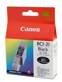 Canon BCi-21BK Black Ink Cartridge Photo
