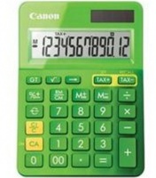 Canon LS-100T-GR Green 10 Digit Mini Desktop Calculator Photo