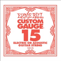 Ernie Ball 1015 .015 Plain Steel Single String Photo