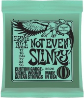 Ernie Ball 2626 Not Even Slinky 12-56 Nickel Wound Electric Guitar Strings Photo