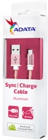 ADATA - 1m Micro USB Sync Charge Cable - Rose/Gold Photo