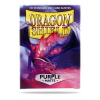 Arcane Tinmen Dragon Shield - Standard Sleeves - Matte Purple Photo