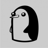 Evil Penguin Mens Hoodie Grey Photo