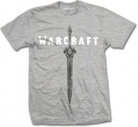 Warcraft Sword Logo Mens T-Shirt Photo