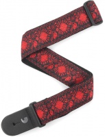 Planet Waves T20W1417 2" Monterey 2 Red Woven Guitar Strap Photo