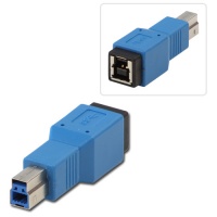 Lindy USB 3.0 B-M to B-F Adapter Photo