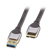 Lindy 1m USB3.0 A to Micro-B Cromo Cable Photo