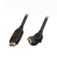 Lindy 2m 180 Degree HDMi Male to Male Cable Photo