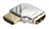 Lindy HDMI M - F 90 Degree Left Cromo Adapter Photo