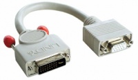 Lindy DVi M - VGA15 F Adapter With 20cm Cable Photo