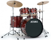 TAMA RM52KH6C-RDS Rhythm Mate 5 pieces Drum Kit with Hardware and Cymbals Photo