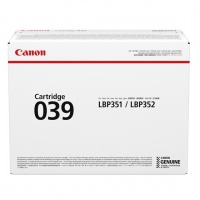 Canon Cartridge 039 Black Toner - 11 000 Pages Photo