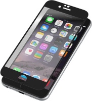 Zagg InvisibleShield Glass Luxe Protective Glass for Apple iPhone 6S - Black Transparent Photo