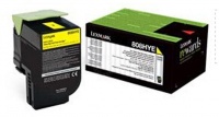 Lexmark - Yellow High Yield Laser Toner Cartridge Photo