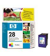 HP - 28 Tri-colour Inkjet Print Cartridge Photo