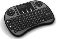 Zoweetek 2.4GHz 92-K Mini Wireless Keyboard with Touchpad - Black Photo