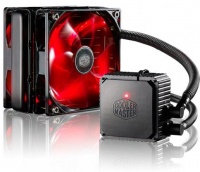 Cooler Master Cooler-Master - Seidon 120V Red LED Fan x 2 - CPU Water Cooling Photo
