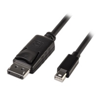 Lindy 2m Mini Displayport to Dispplayport Cable - Black Photo