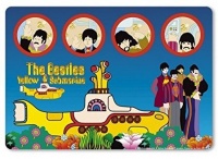 Beatles Yellow Submarine & Portholes Mouse Mat Photo
