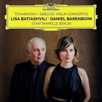 Deutsche Grammophon Tchaikovsky / Batiashvili / Barenboim / Staatskape - Violin Concerto / Sibelius: Violin Concerto Photo