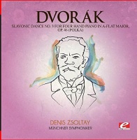 Dvorak - Slavonic Dance 3 Four Hand Piano a-Flat Maj 46 Photo