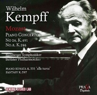 Praga Czech Rep Mozart Mozart / Kempff / Kempff Wilhelm - Piano Concertos Nos 8 & 24 Photo