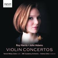 Signum UK Adams / Harris / Waley-Cohen / BBC Symphony - Harris & Adams: Violin Concertos Photo