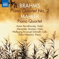 Naxos Brahms / Mahler / Barakhovsky - Piano Quartets Photo