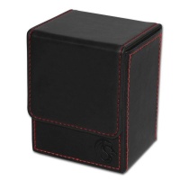 BCW Diversified BCW Leatherette Deck Box - Black Photo