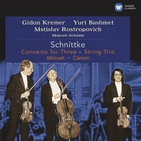 Warner Classics Schnittke / Rostropovich / Kremer / Bashmet - Concerto For Three / String Trio / Minuet Photo