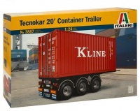 Italeri - 1/24 Tecnokar 20' Container Trailer Photo