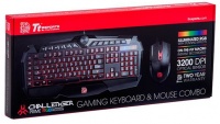 Tt eSPORTS CHALLENGER Prime RGB Gaming Keyboard and Mouse Combo Photo