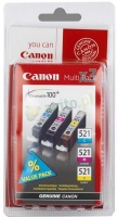Canon CLI-521 Ink Cartridge Multipack Photo