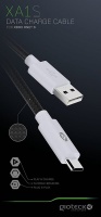 Gioteck - XA1 White Charge and Data Micro USB Cable Photo