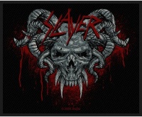 Slayer Sew On Patch Demonic Photo