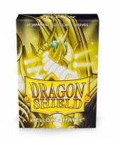 Dragon Shield - Japanese Size Sleeves - Matte Yellow Photo