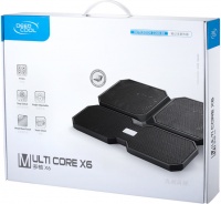 DeepCool Multi Core X6 15.6" Notebook Cooler - Black Photo