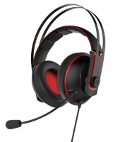 ASUS - Cerberus V2 Binaural Head-band Headset - Black/Red Photo