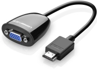 Ugreen HDMI Male to VGA Female Converter - Black Photo