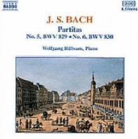 Naxos Wolfgang Rubsam - Bach Js: Partitas 5 & 6 Photo