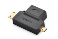 Ugreen Micro HDMI and Mini HDMI male to HDMI Female Adapter Photo