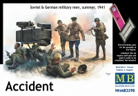 Masterbox - 1/35 - Accident Soviet & German Military Summer 1941 Photo