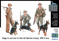 Masterbox - 1/35 - Dogs in the service in Marine Corps WW 2 era Photo