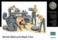Masterbox - 1/35 - German Motorcycle Repair Crew Photo