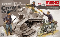 Meng Model - 1/35 - French FT-17 Tank Crew and Orderly Photo