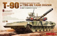 Meng Model - 1/35 - Russian Main Battle Tank T-90 w/ TBS-86 Tank Dozer Photo